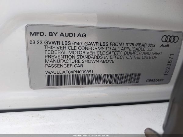 2023 AUDI A8