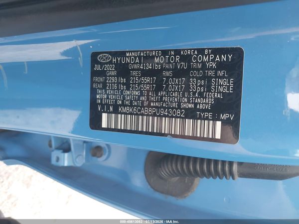 2023 HYUNDAI KONA SEL