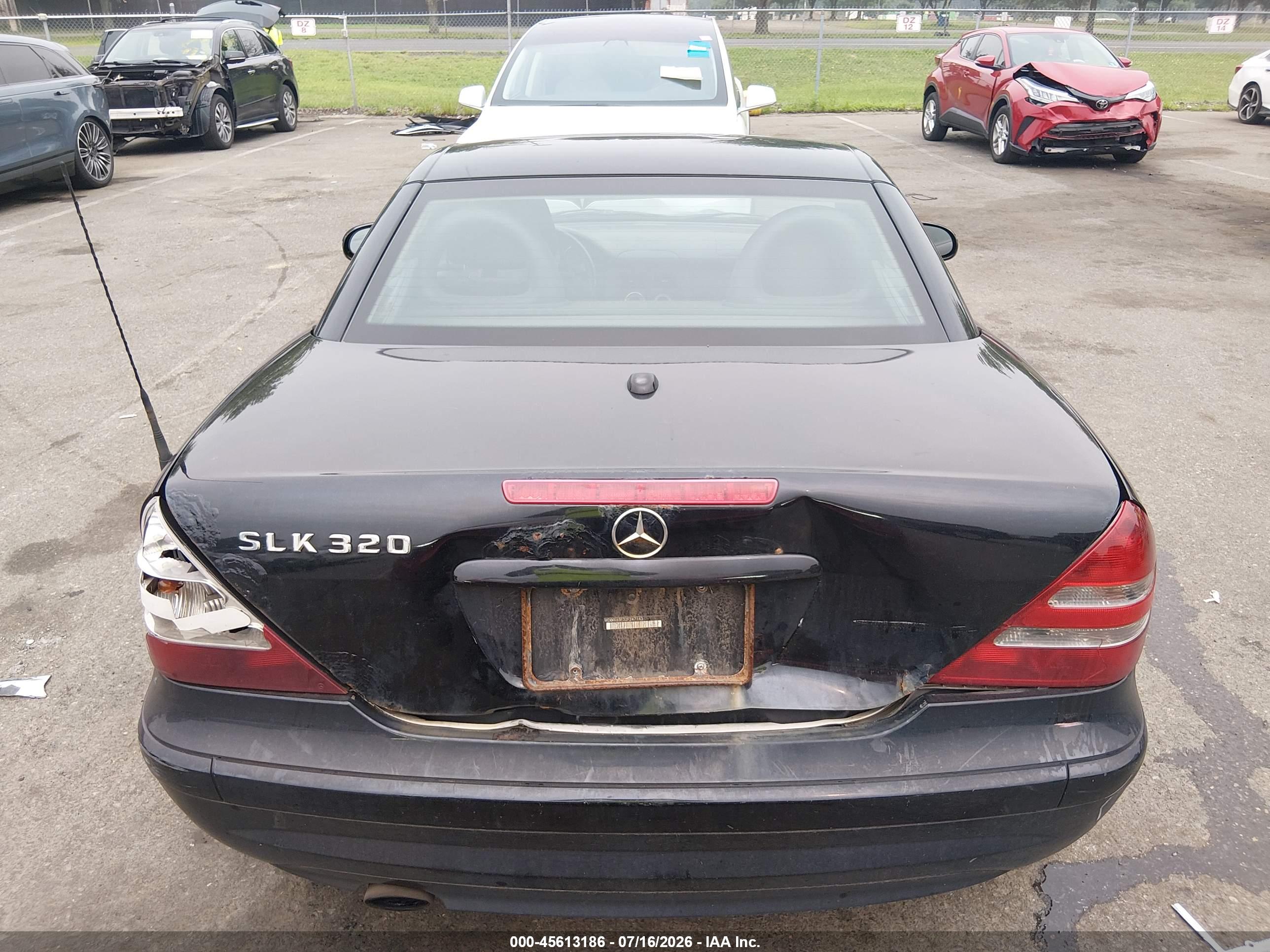 2002 MERCEDES-BENZ SLK 320 SLK320