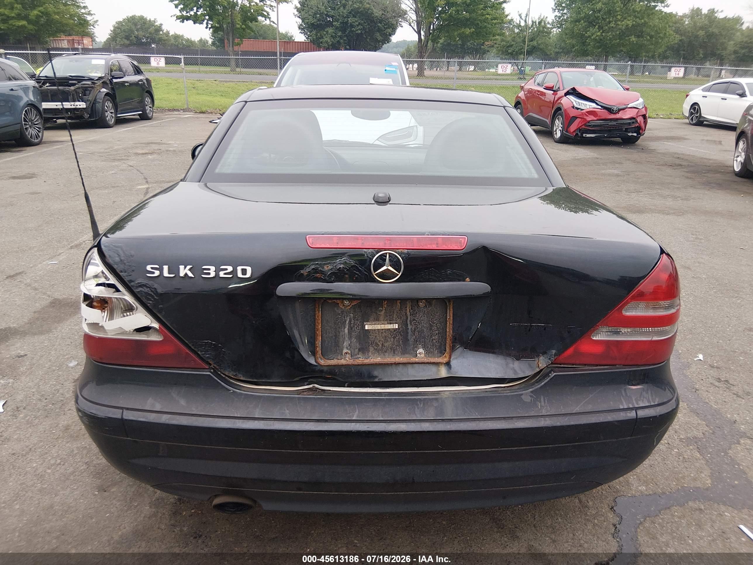 2002 MERCEDES-BENZ SLK 320 SLK320