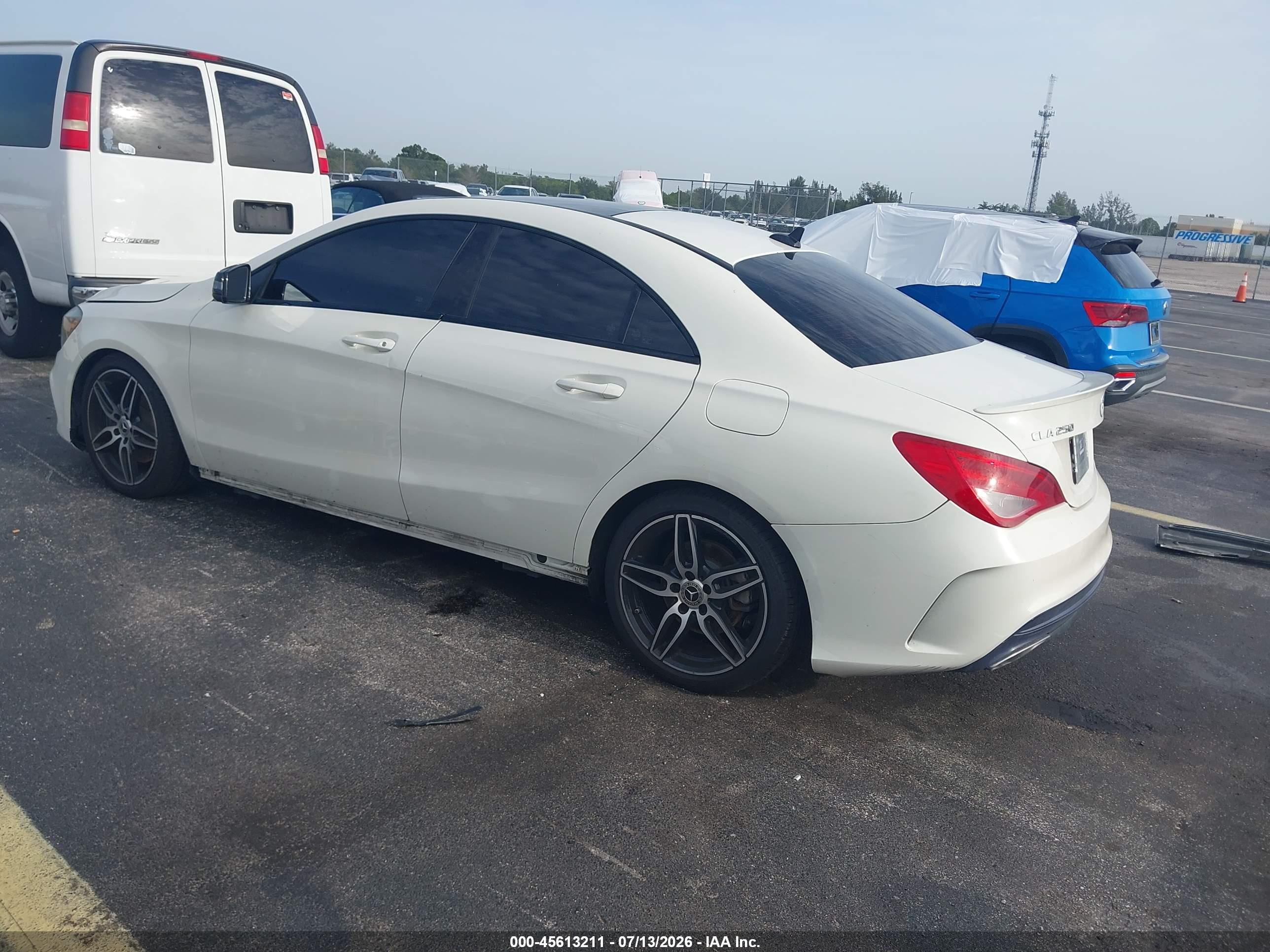 2018 MERCEDES-BENZ CLA 250 CLA250