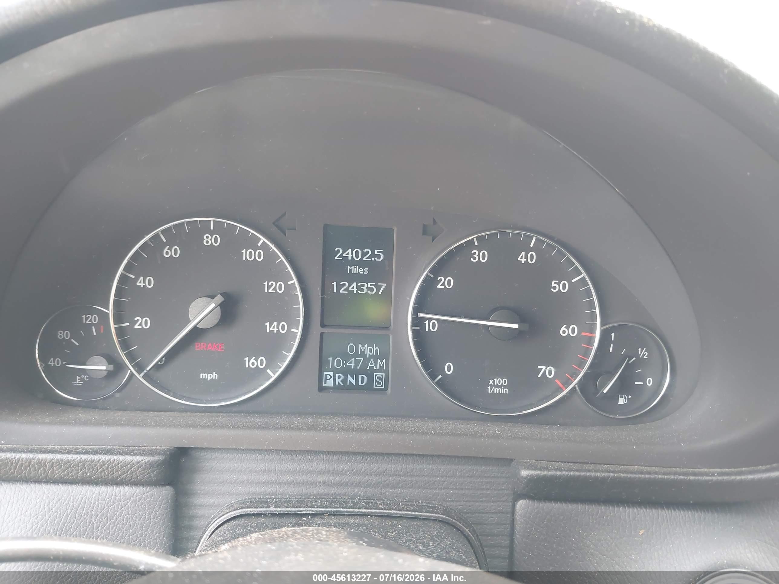 2005 MERCEDES-BENZ C 320 C240 4-Matic