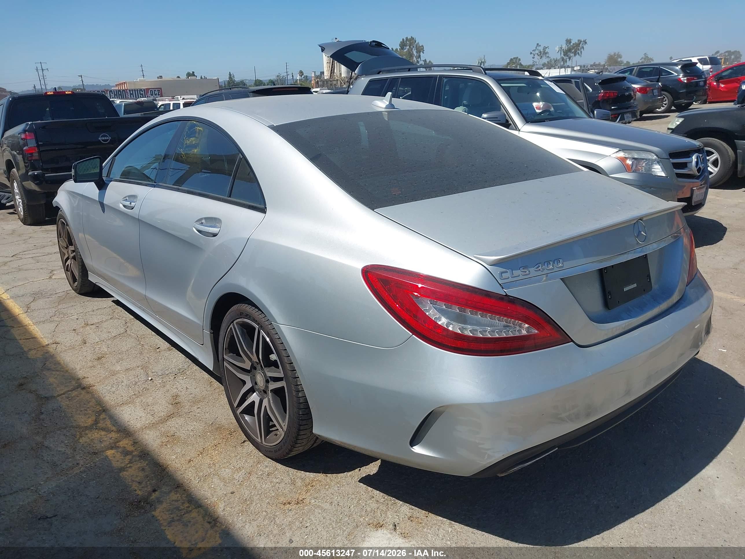 2016 MERCEDES-BENZ CLS 400 CLS400
