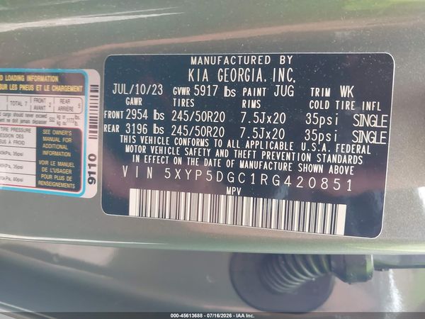 2024 KIA TELLURIDE SX PRESTIGE X-LINE