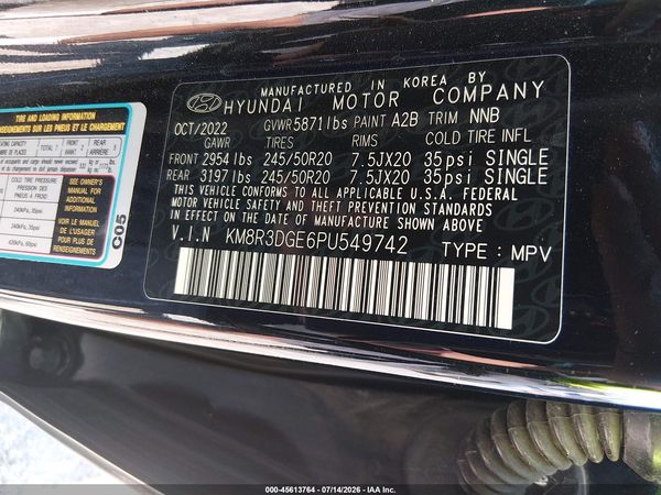 2023 HYUNDAI PALISADE XRT