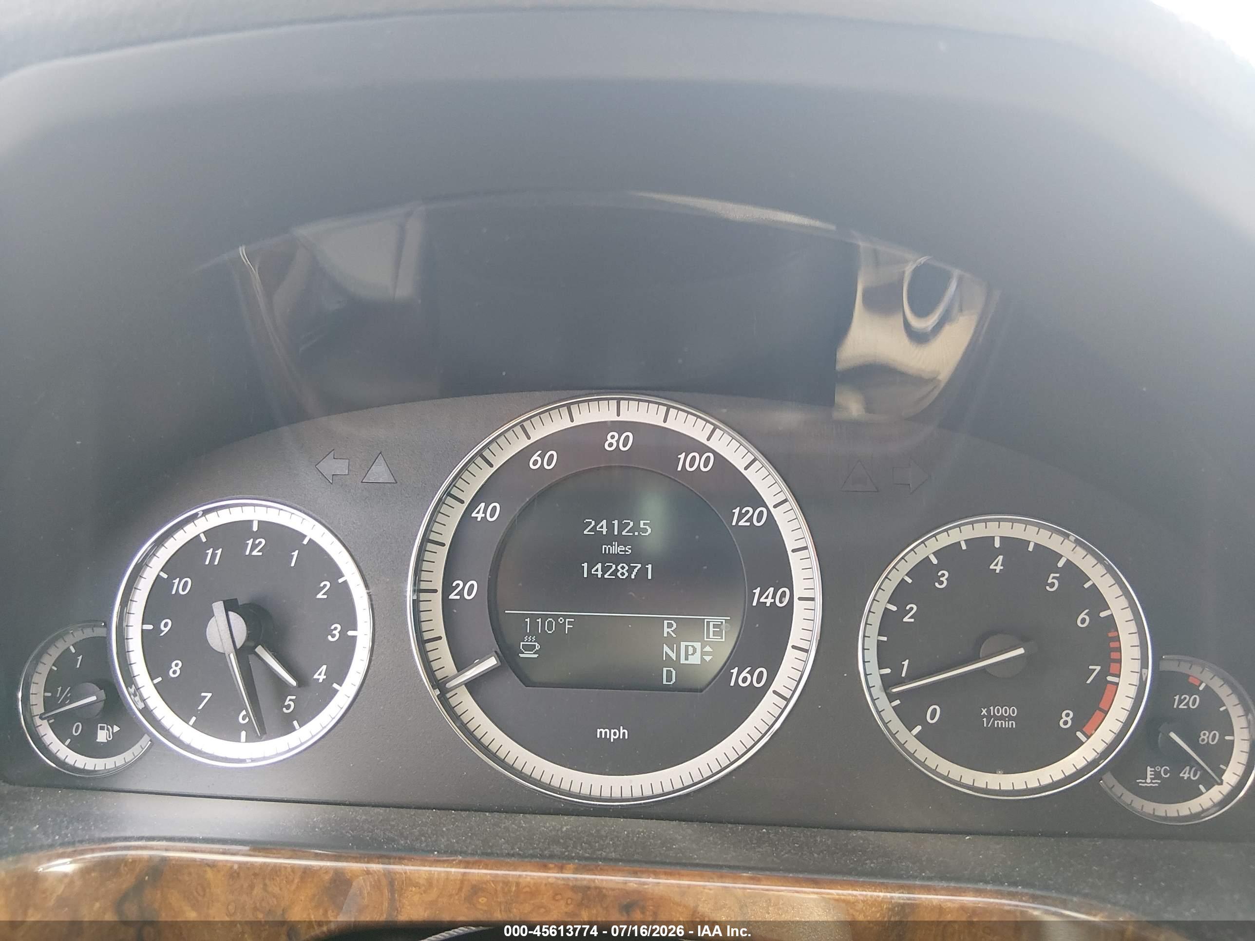 2011 MERCEDES-BENZ E E350