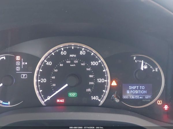2017 LEXUS CT 200H
