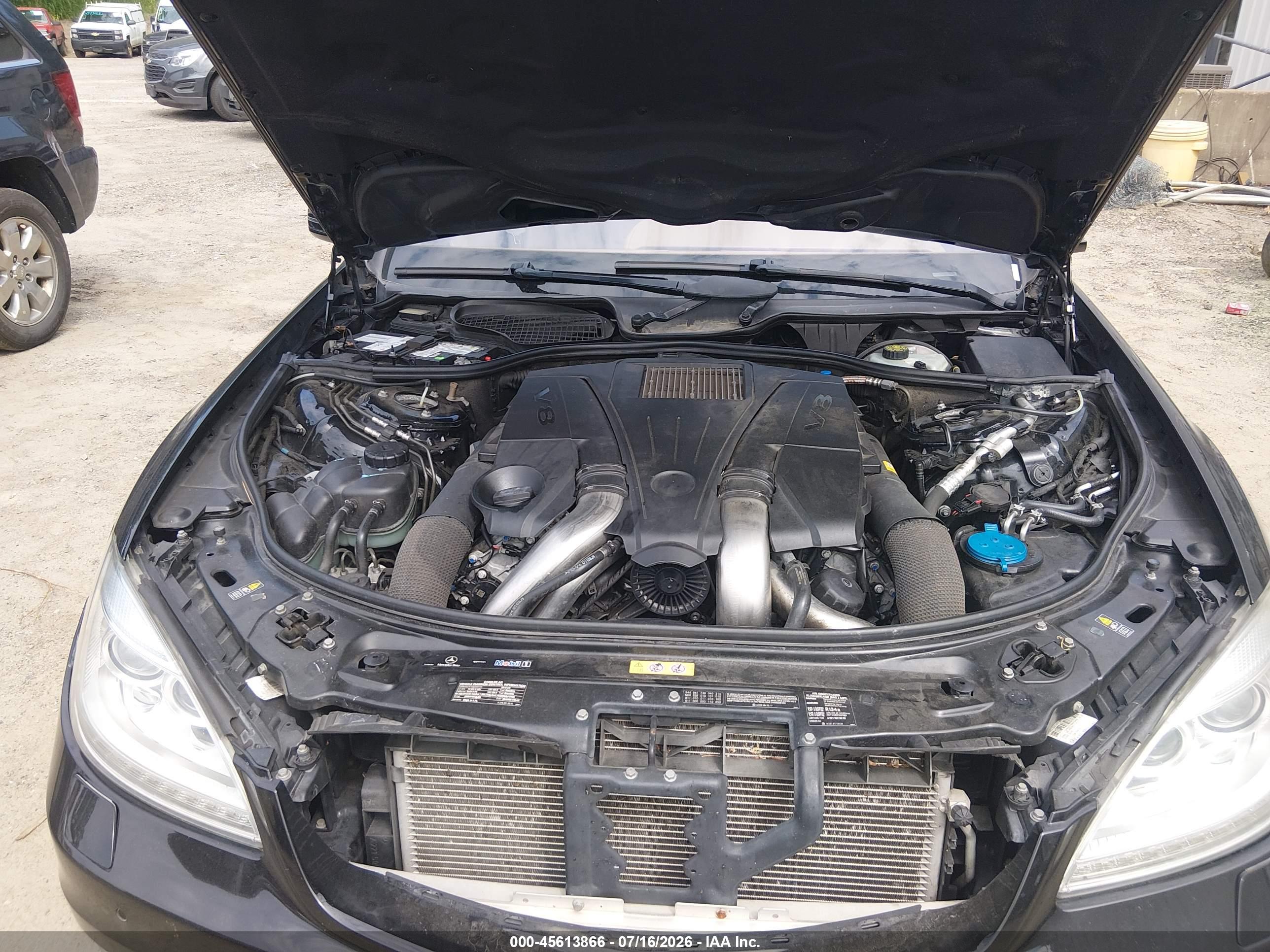 2012 MERCEDES-BENZ S 550 4MATIC