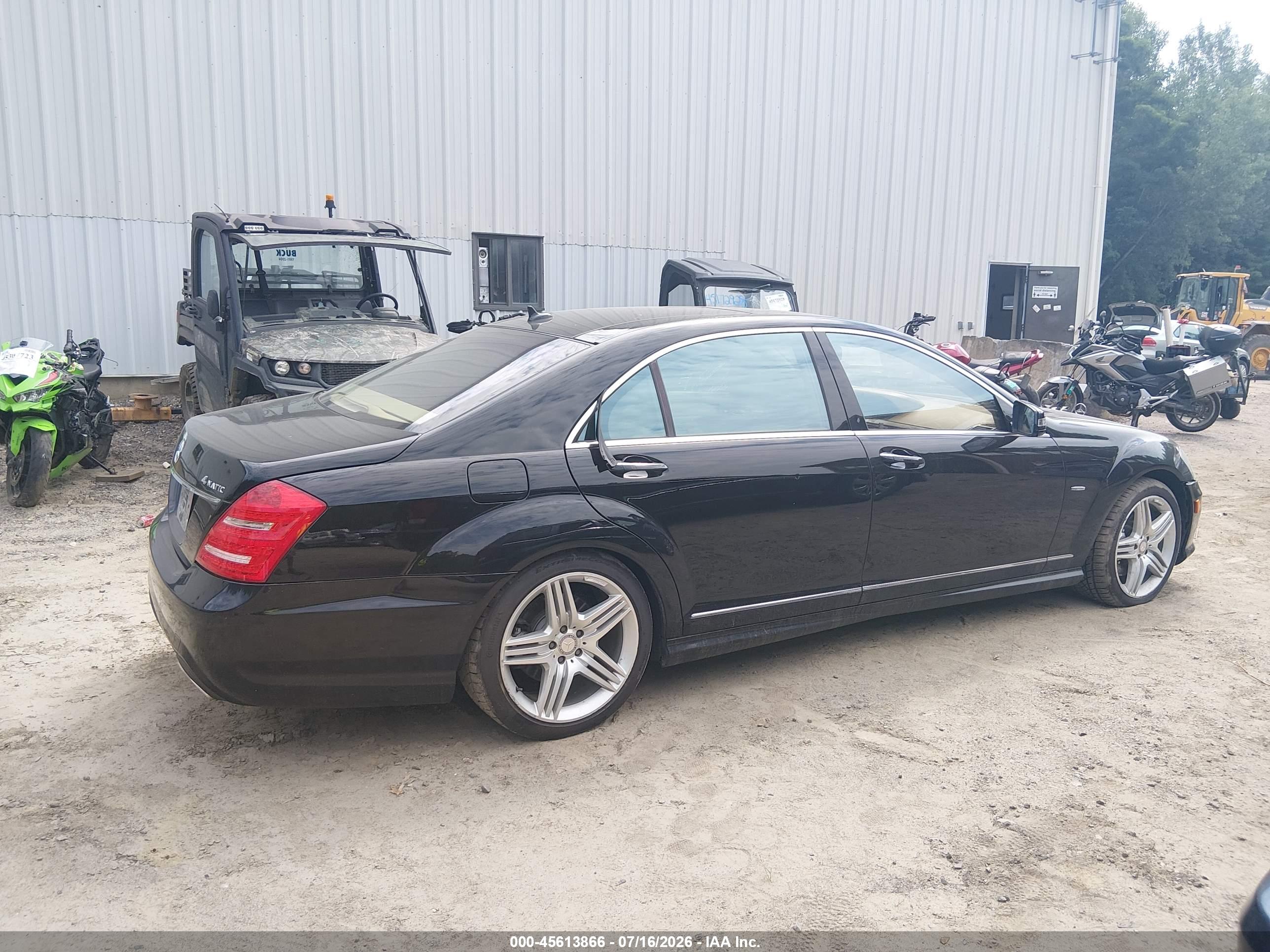 2012 MERCEDES-BENZ S 550 4MATIC