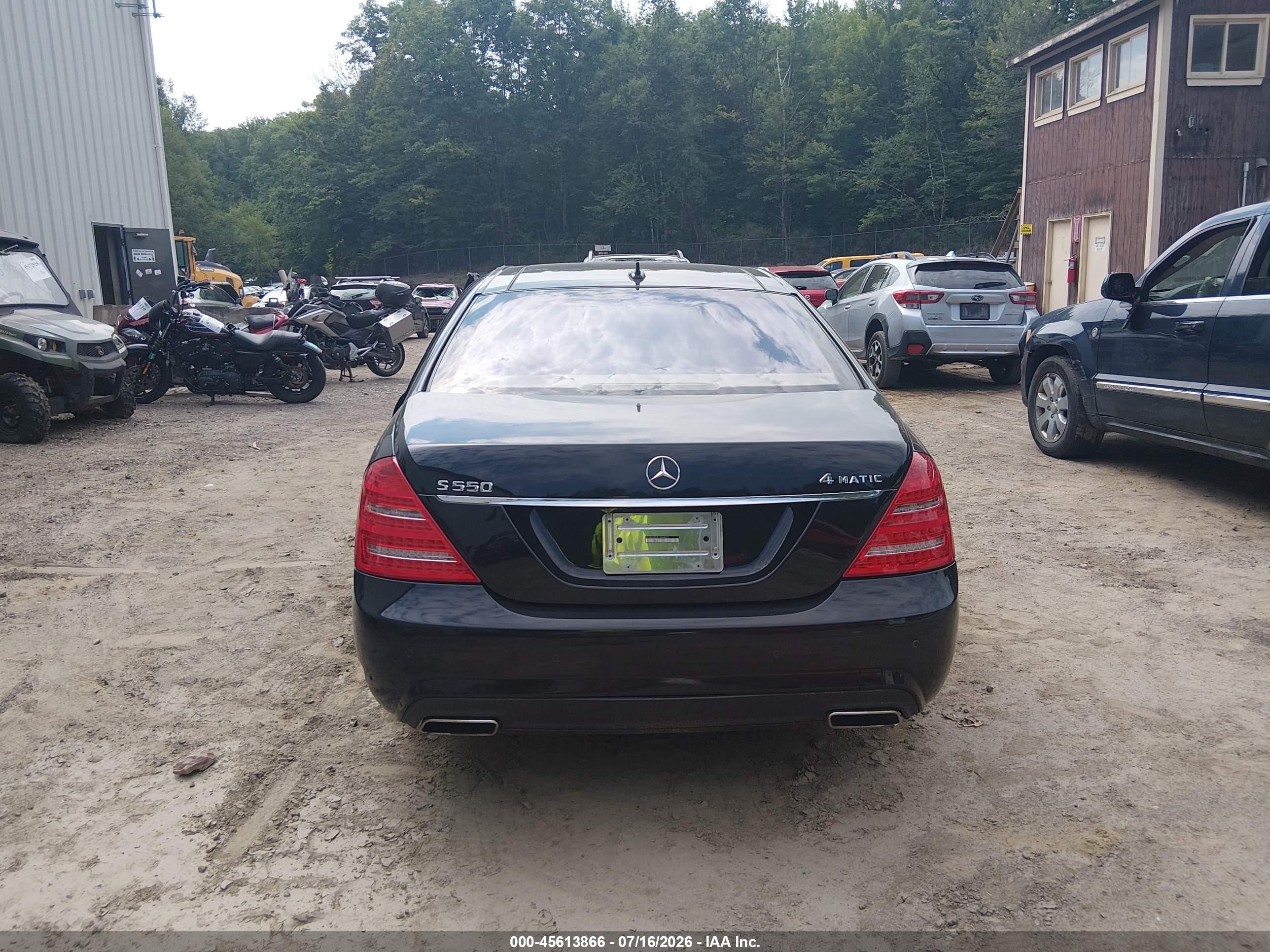 2012 MERCEDES-BENZ S 550 4MATIC