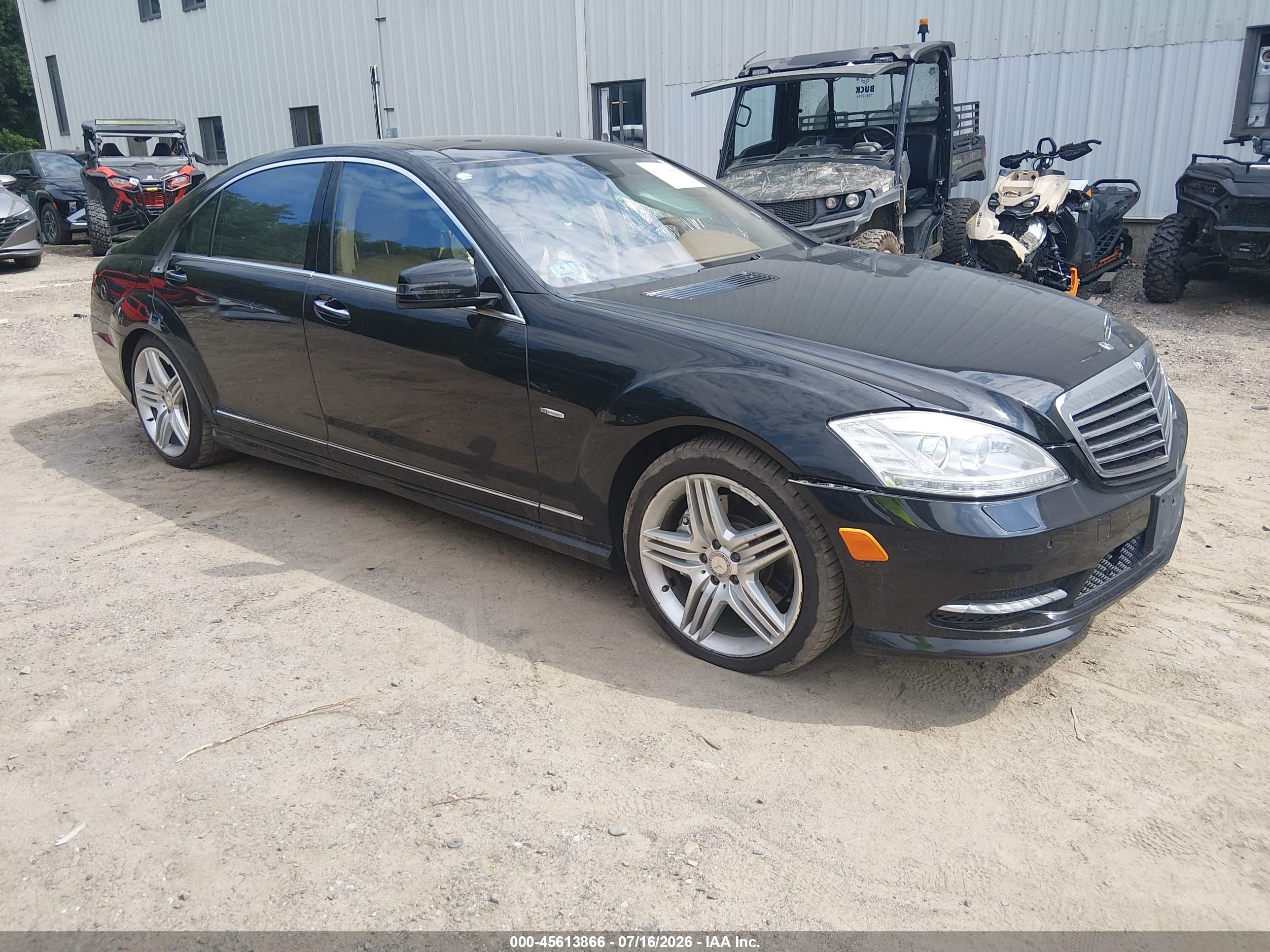 2012 MERCEDES-BENZ S 550 4MATIC