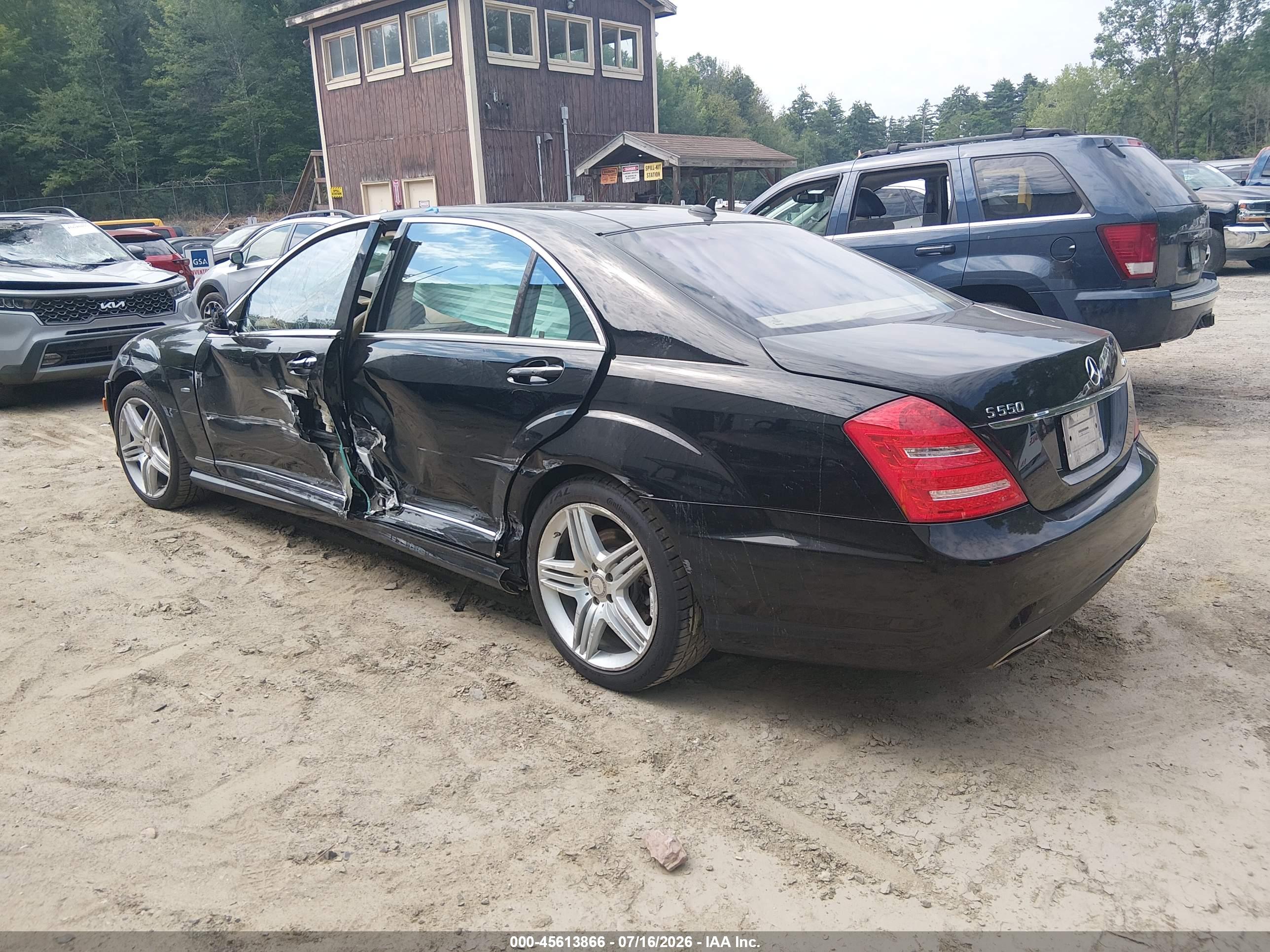 2012 MERCEDES-BENZ S 550 4MATIC