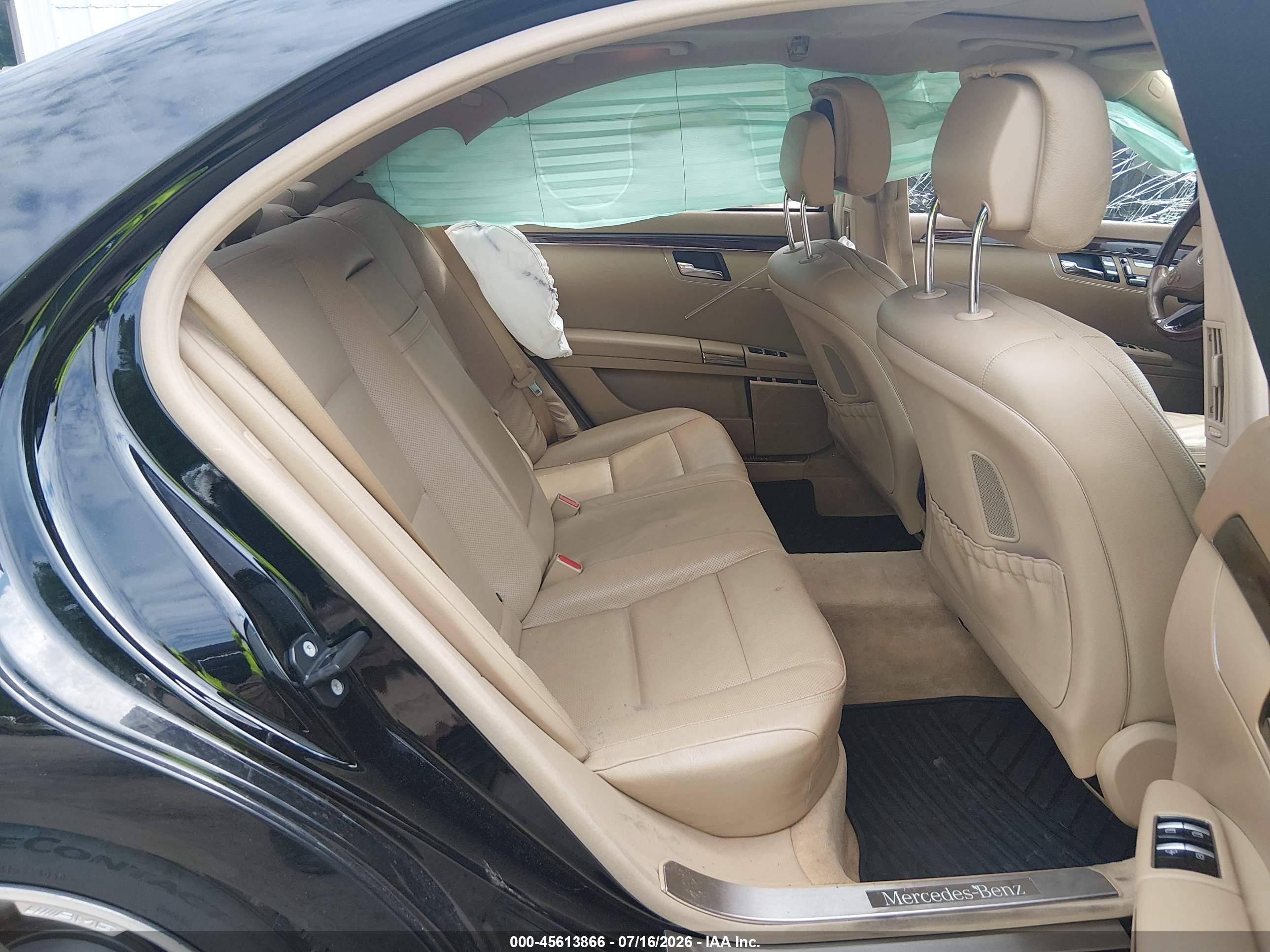 2012 MERCEDES-BENZ S 550 4MATIC