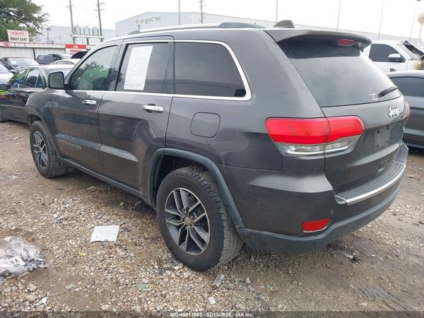 2018 JEEP GRAND CHEROKEE LIMITED 4X2