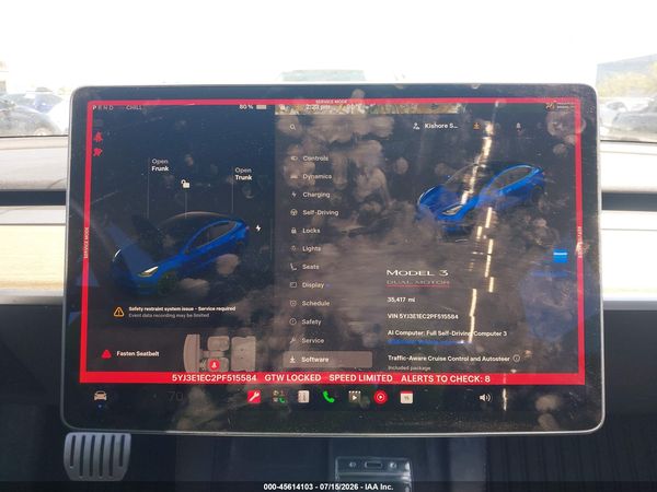 2023 TESLA MODEL 3