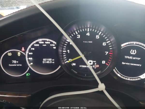 2018 PORSCHE PANAMERA E-HYBRID 4