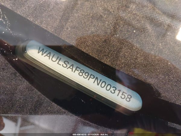 2023 AUDI S8 TFSI QUATTRO TIPTRONIC