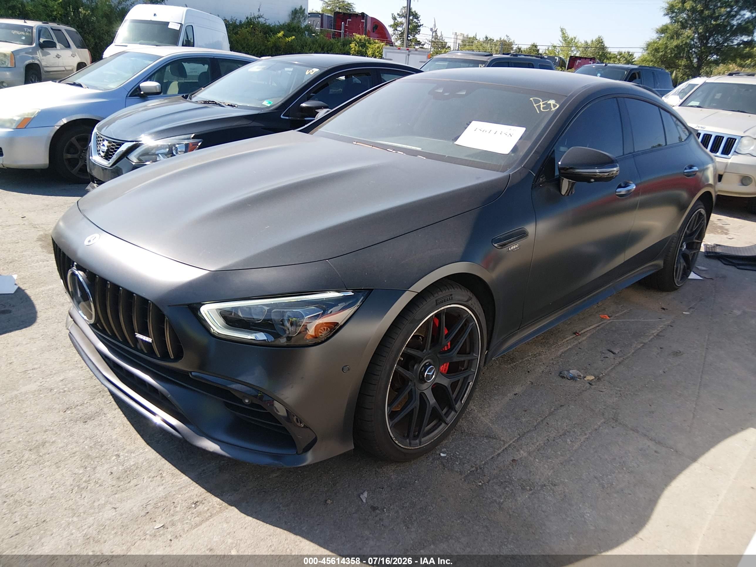 2022 MERCEDES-BENZ AMG GT 53 4-DOOR COUPE AMG GT53