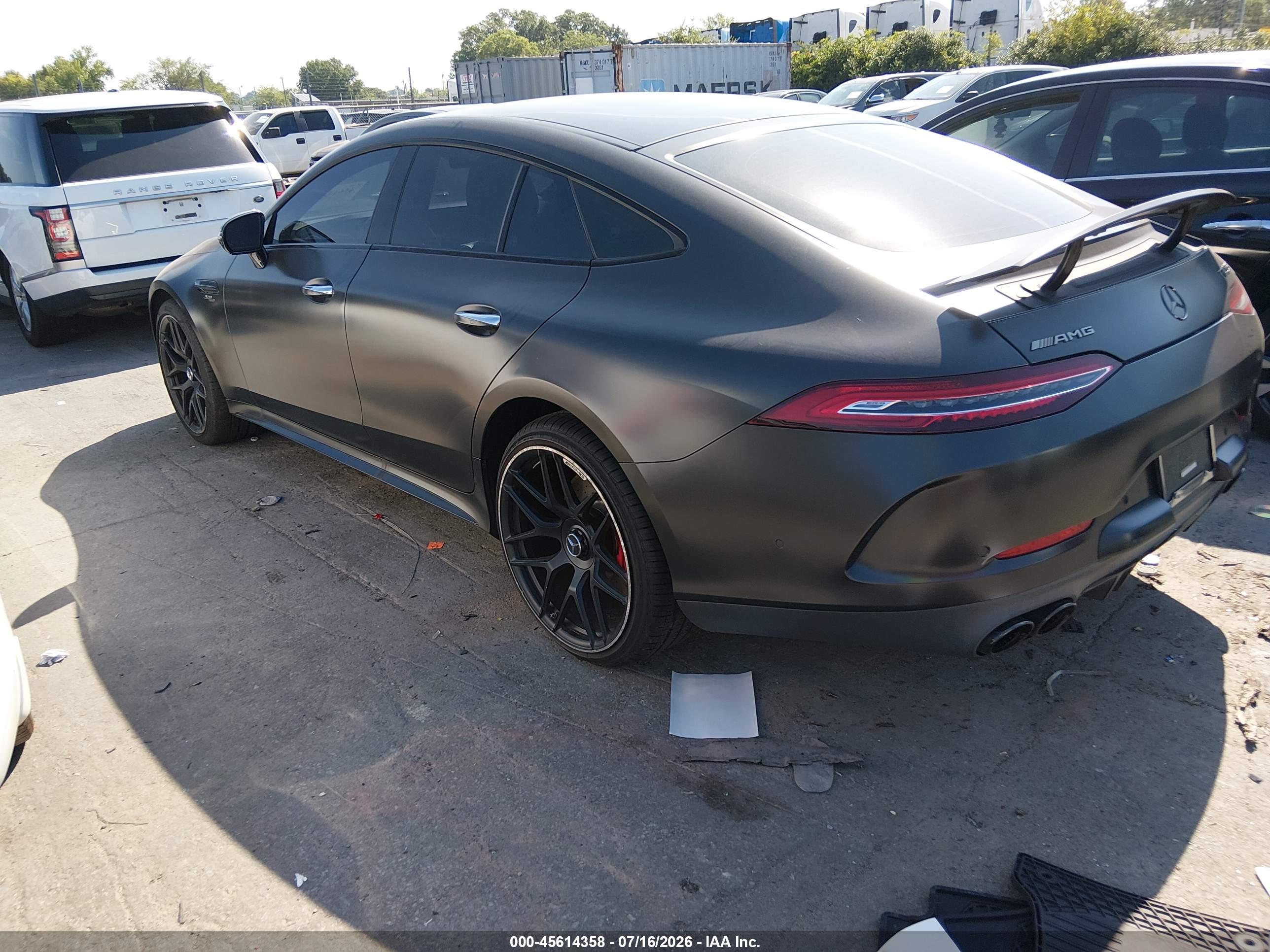 2022 MERCEDES-BENZ AMG GT 53 4-DOOR COUPE AMG GT53