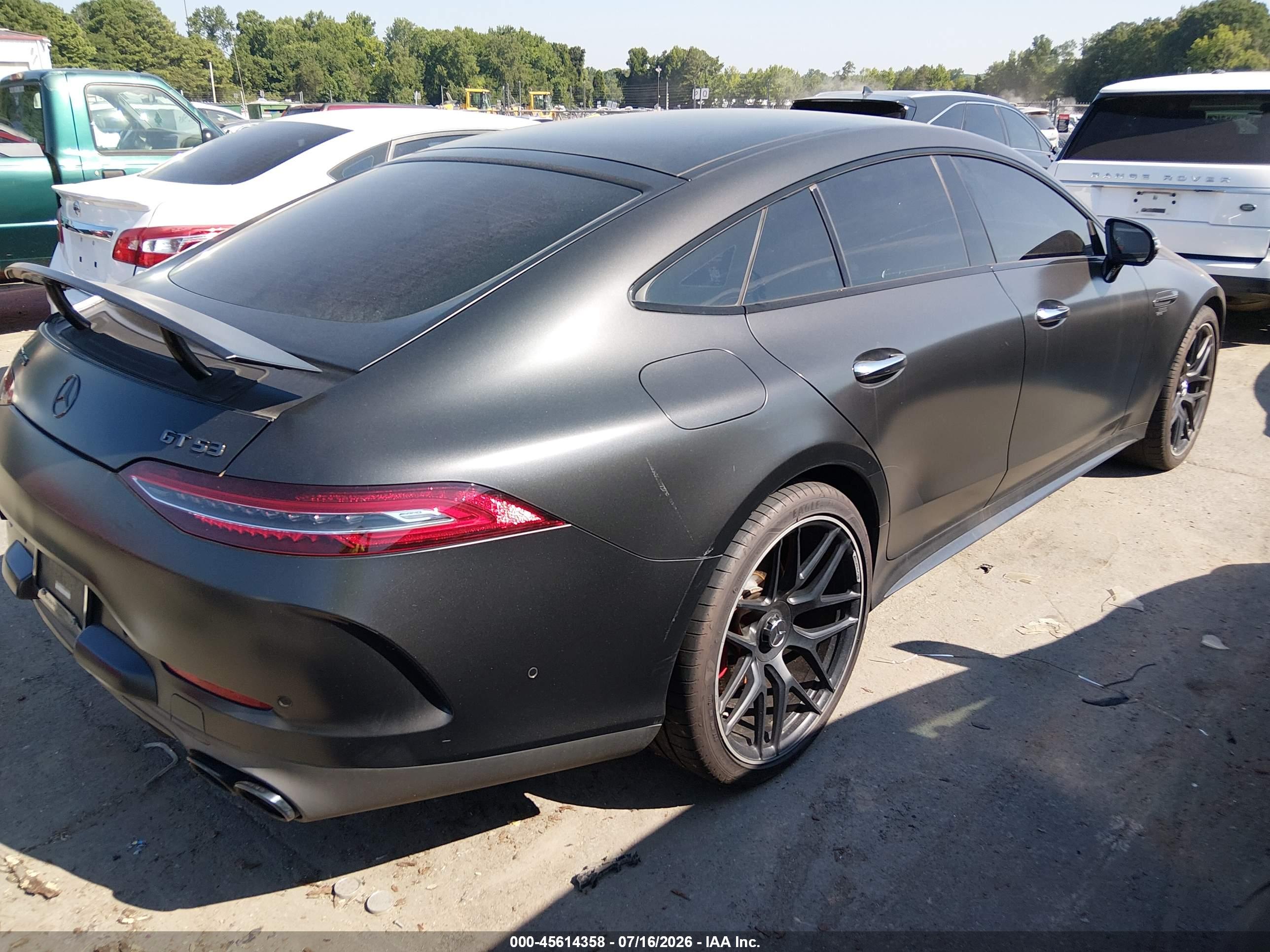2022 MERCEDES-BENZ AMG GT 53 4-DOOR COUPE AMG GT53