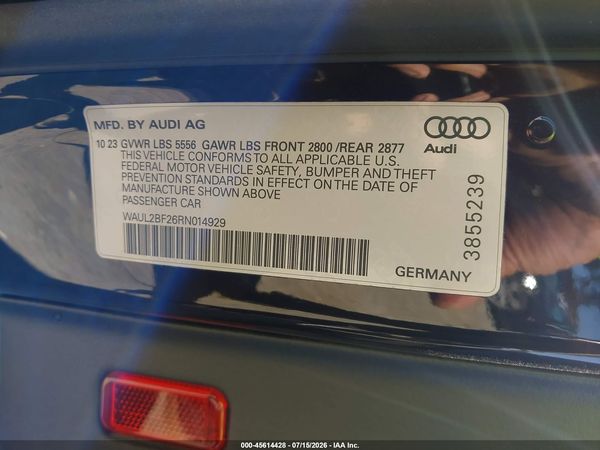 2024 AUDI A6