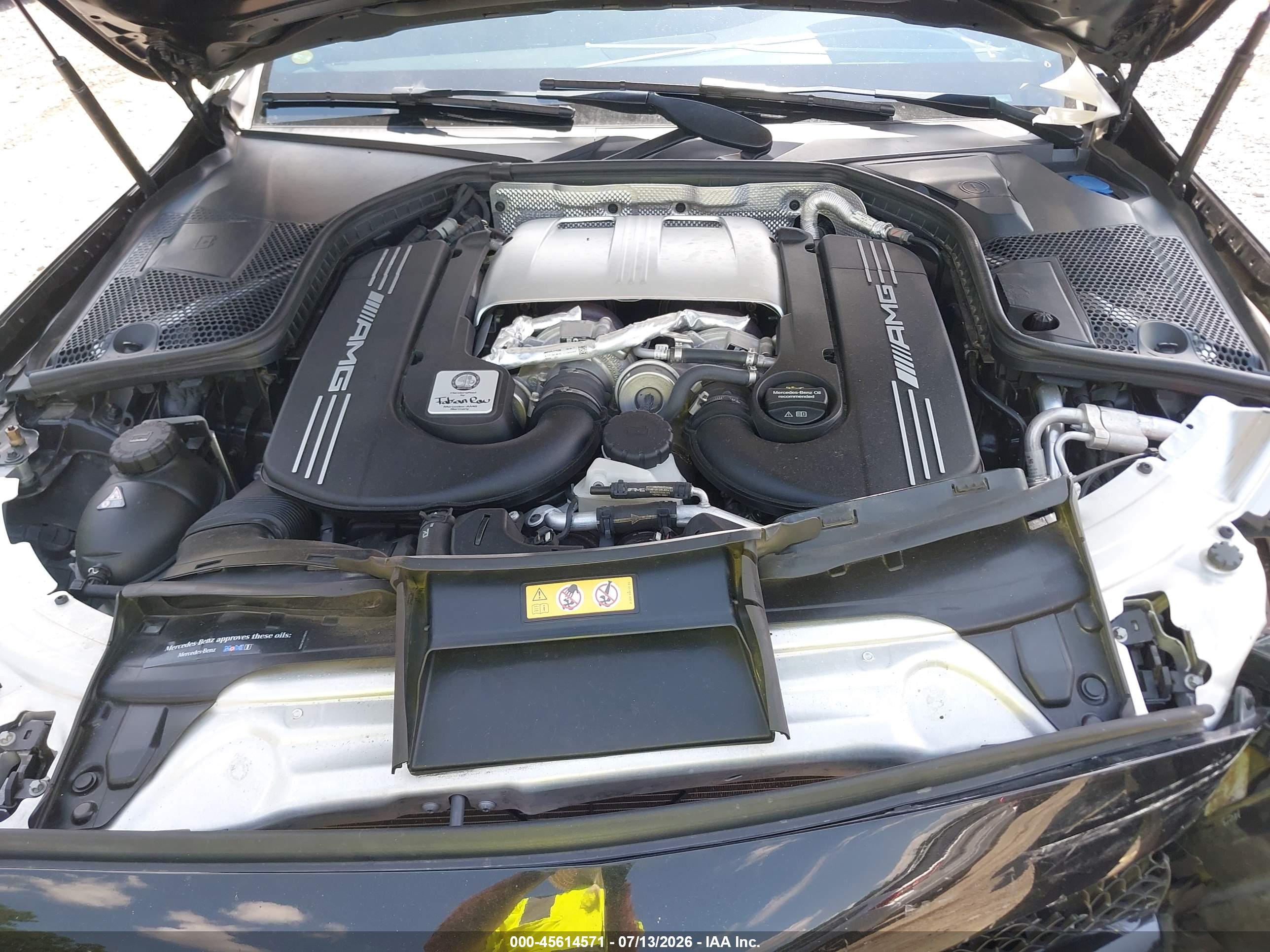 2018 MERCEDES-BENZ AMG C 63