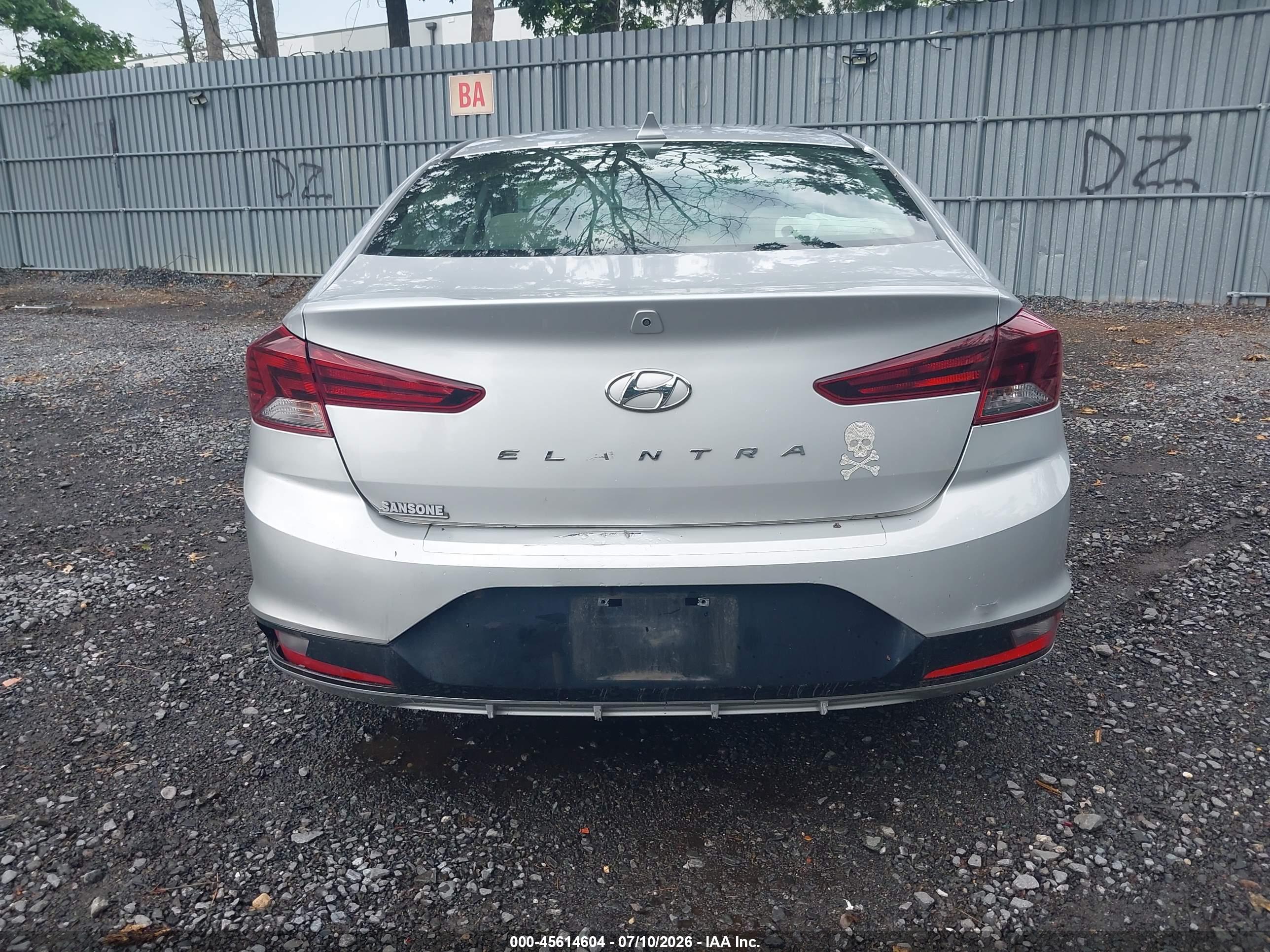 2019 HYUNDAI ELANTRA