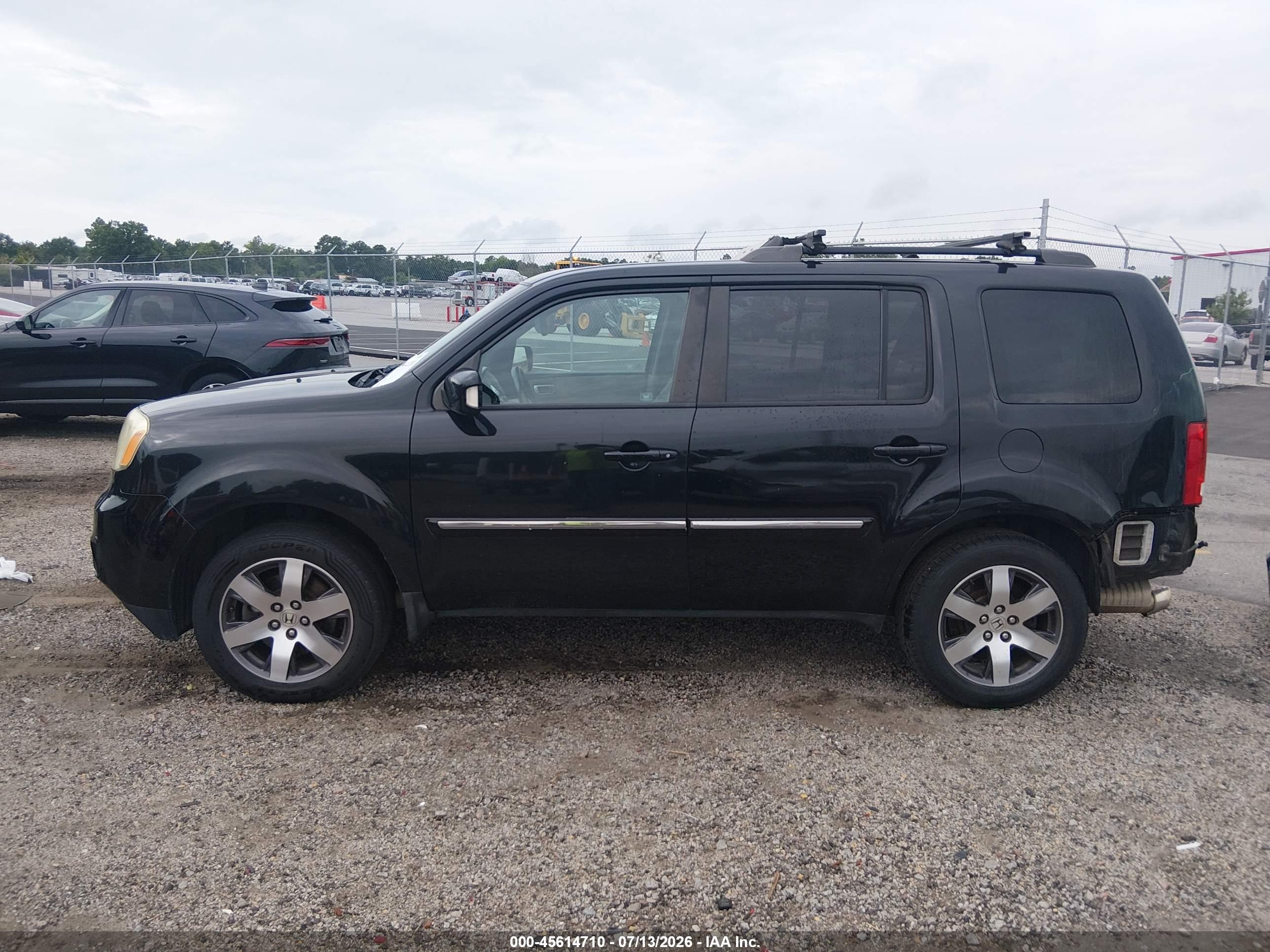 2012 HONDA PILOT TOURING