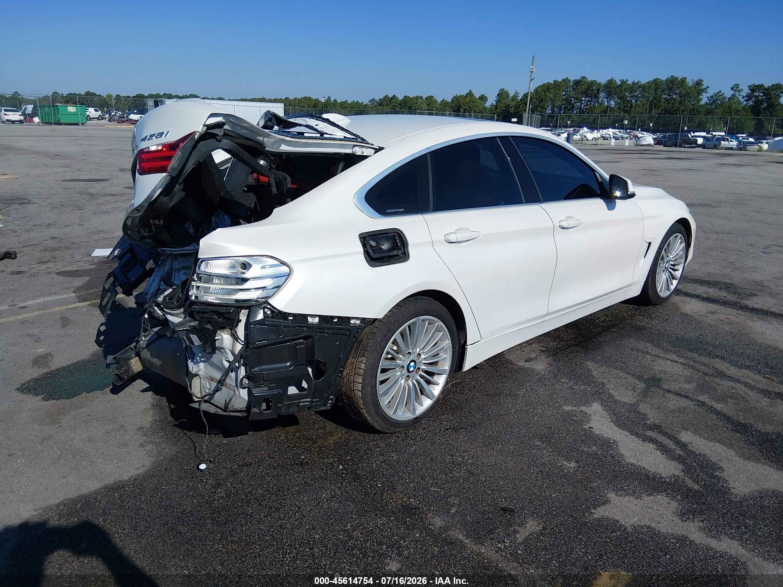 2016 BMW 428I GRAN COUPE GC
