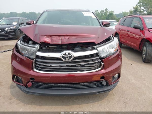 2016 TOYOTA HIGHLANDER XLE V6