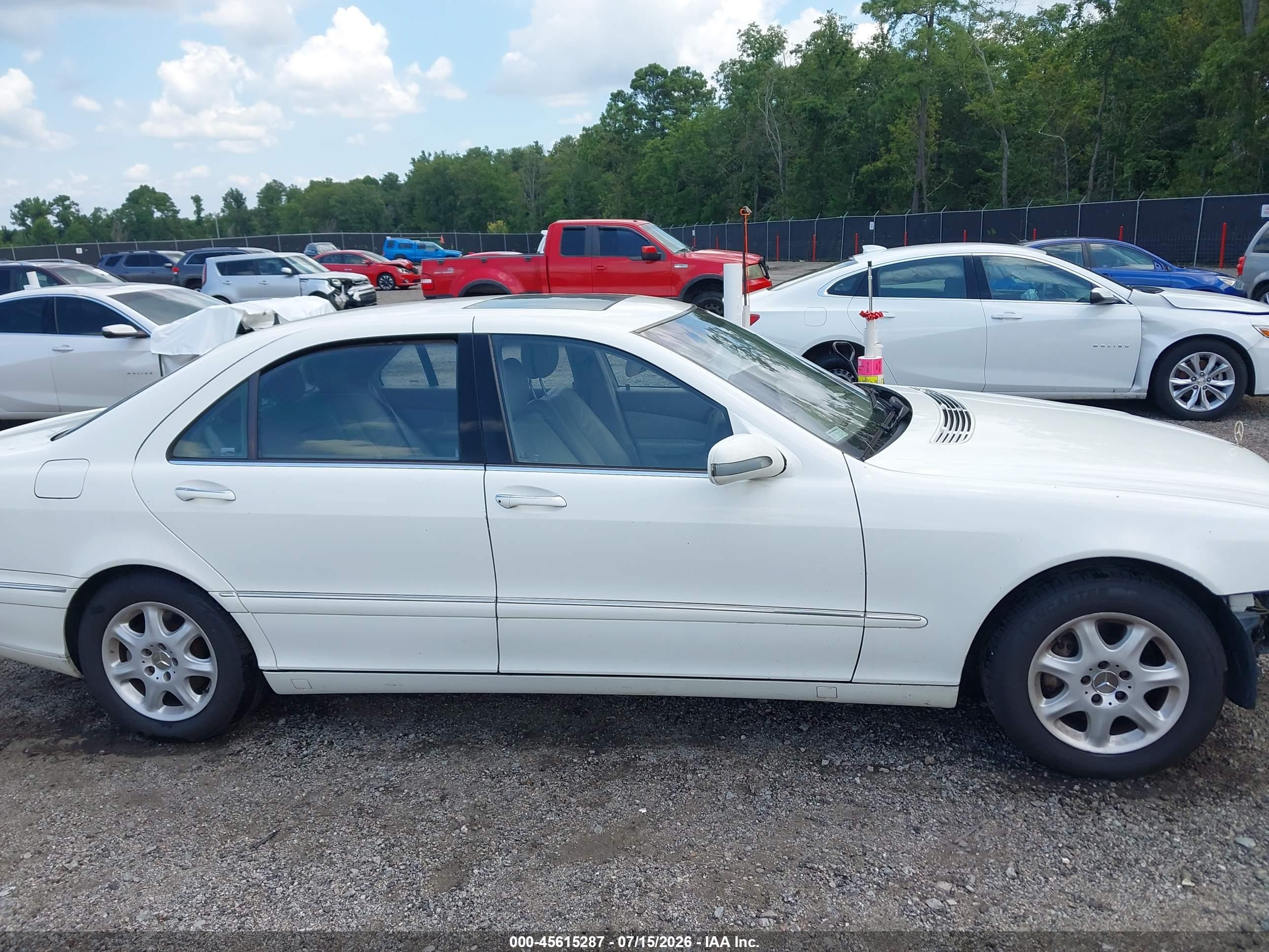 2002 MERCEDES-BENZ S 430 S430