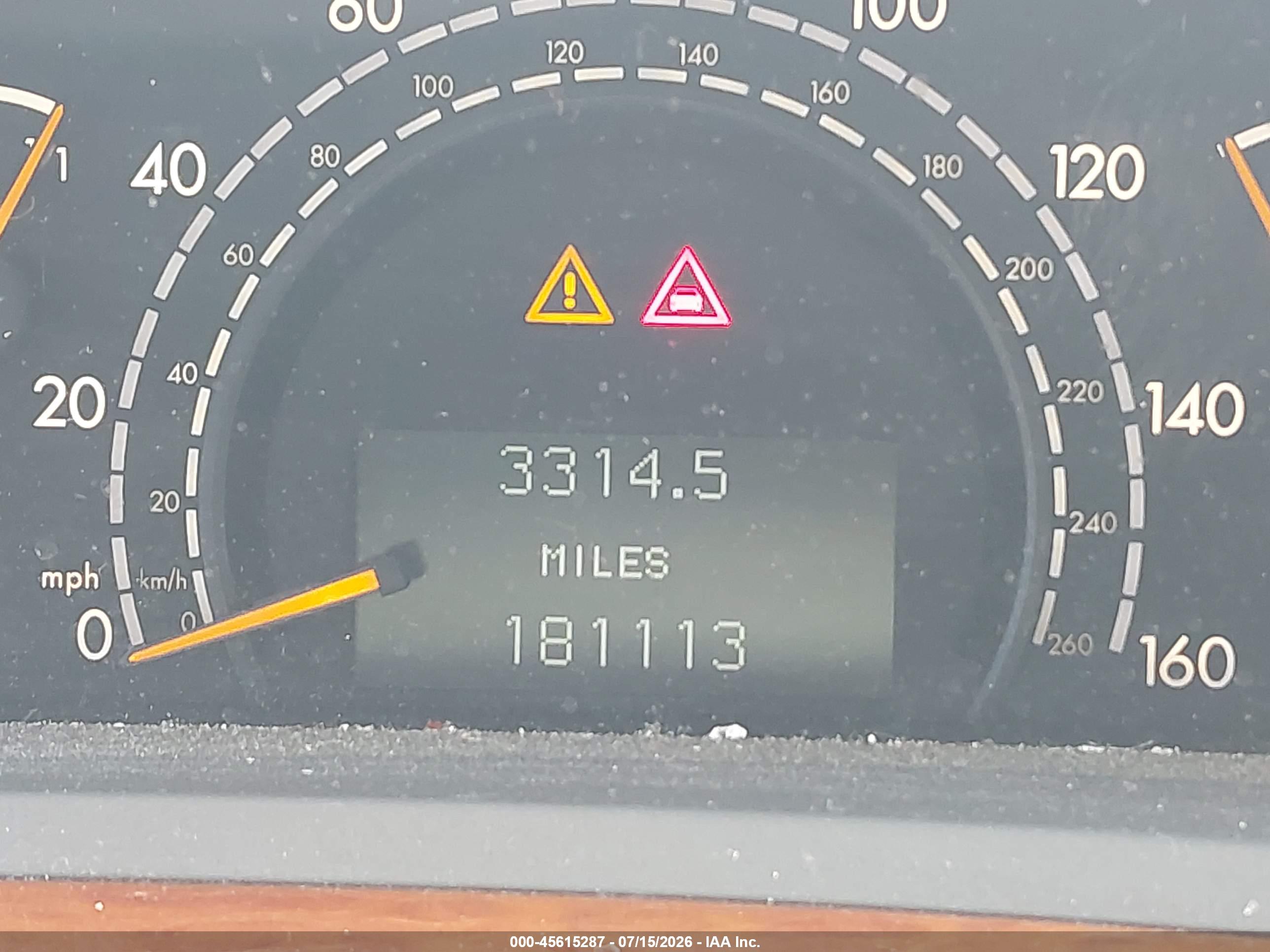 2002 MERCEDES-BENZ S 430 S430