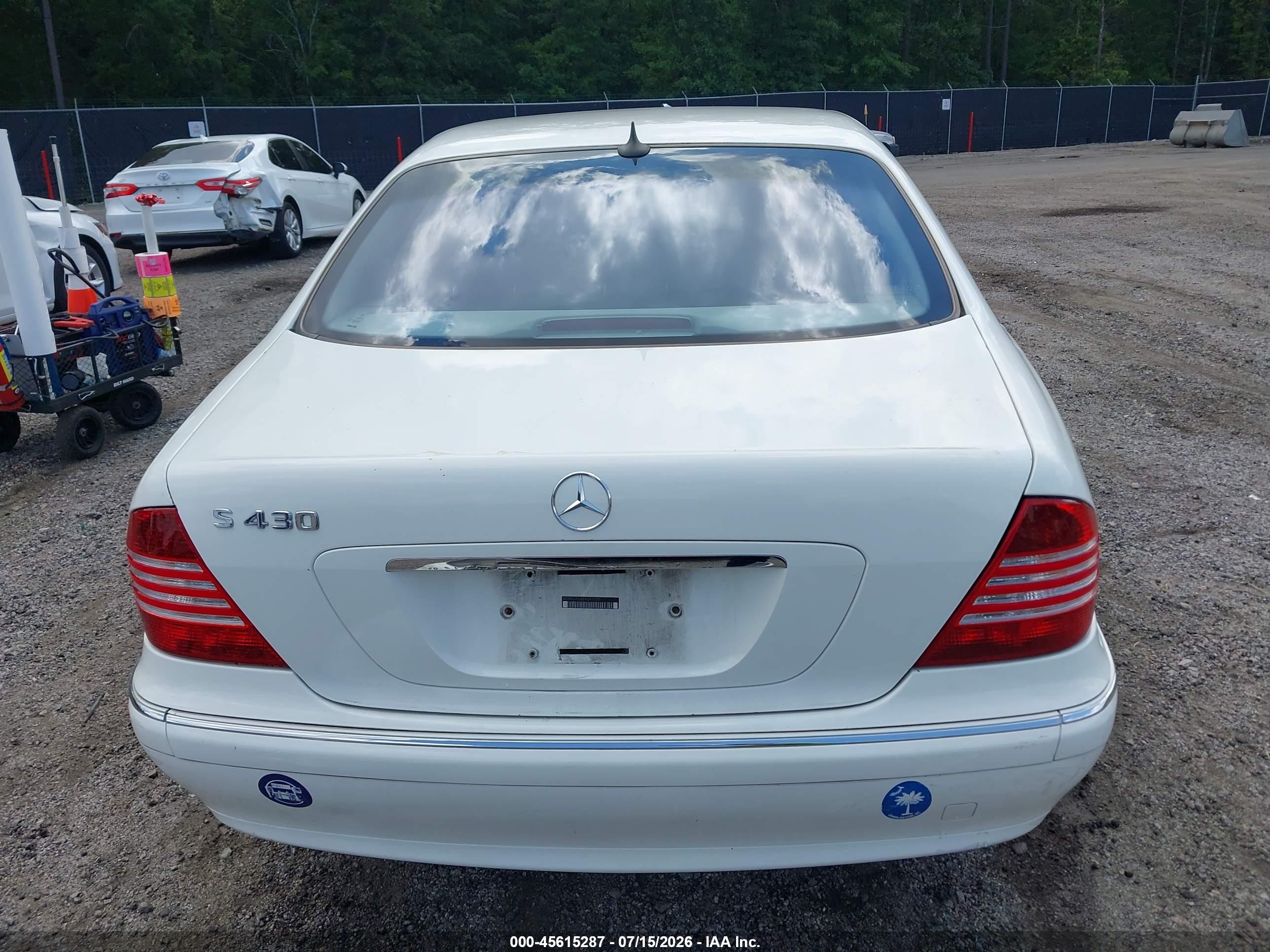 2002 MERCEDES-BENZ S 430 S430