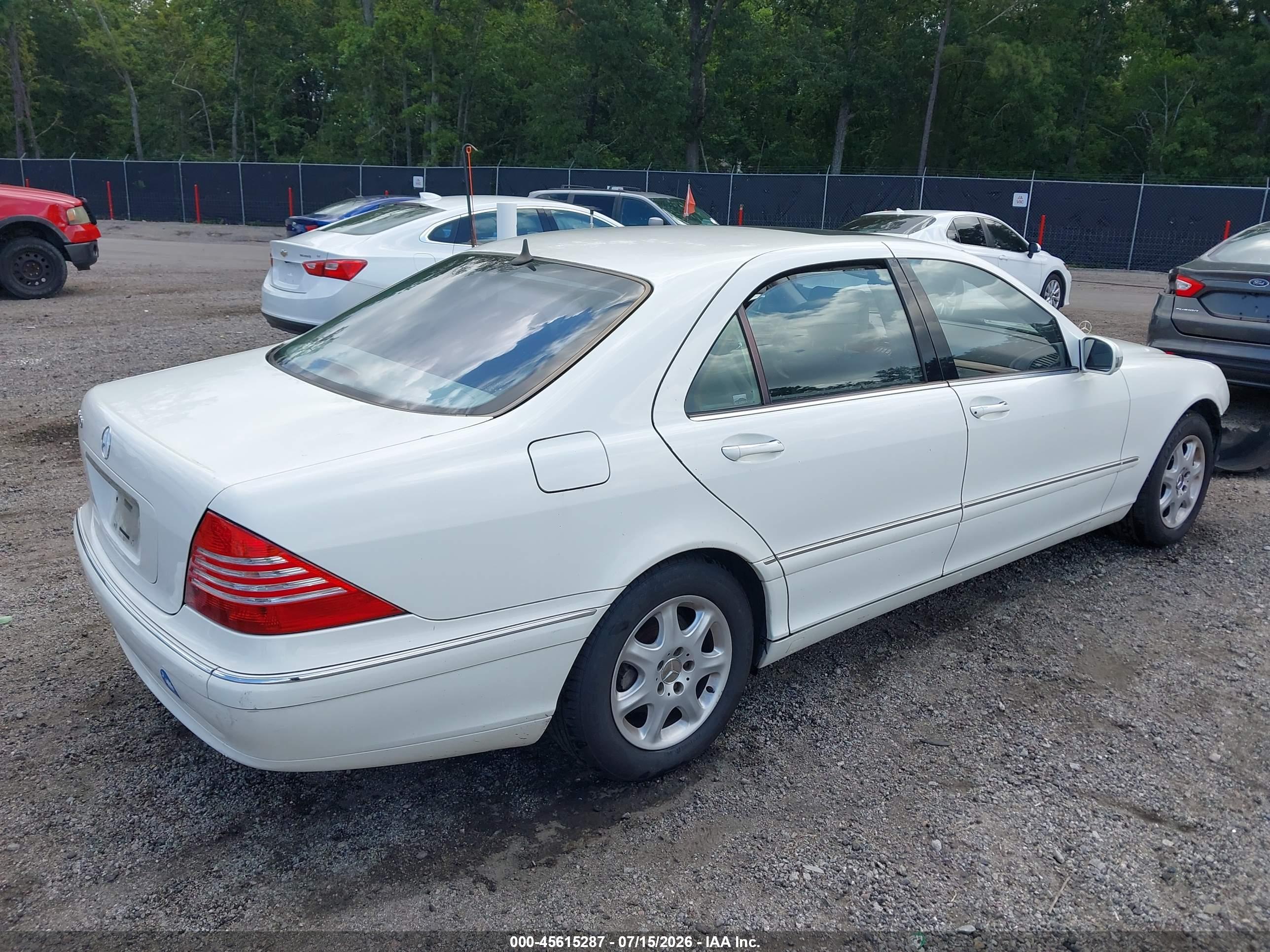 2002 MERCEDES-BENZ S 430 S430