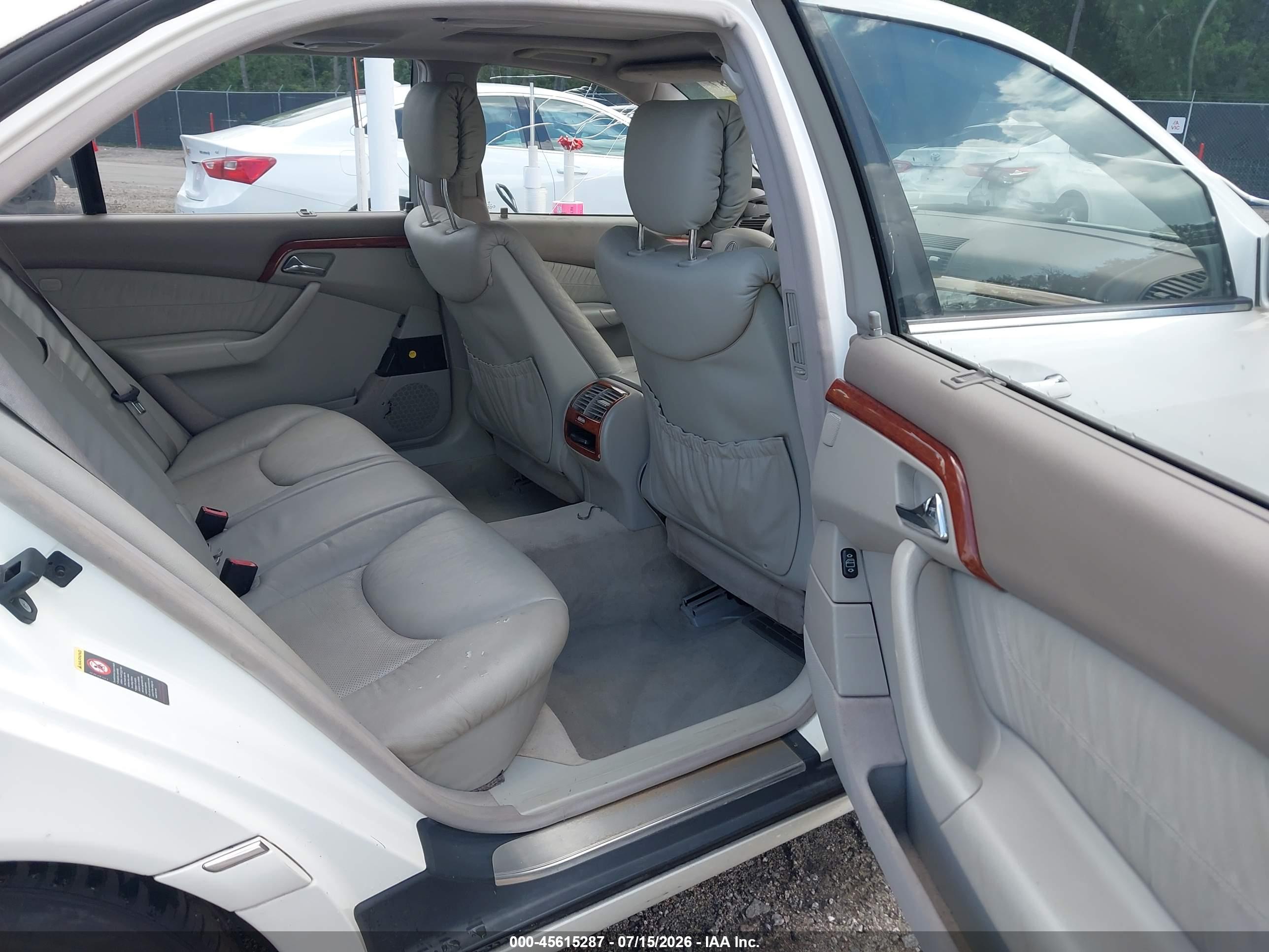 2002 MERCEDES-BENZ S 430 S430