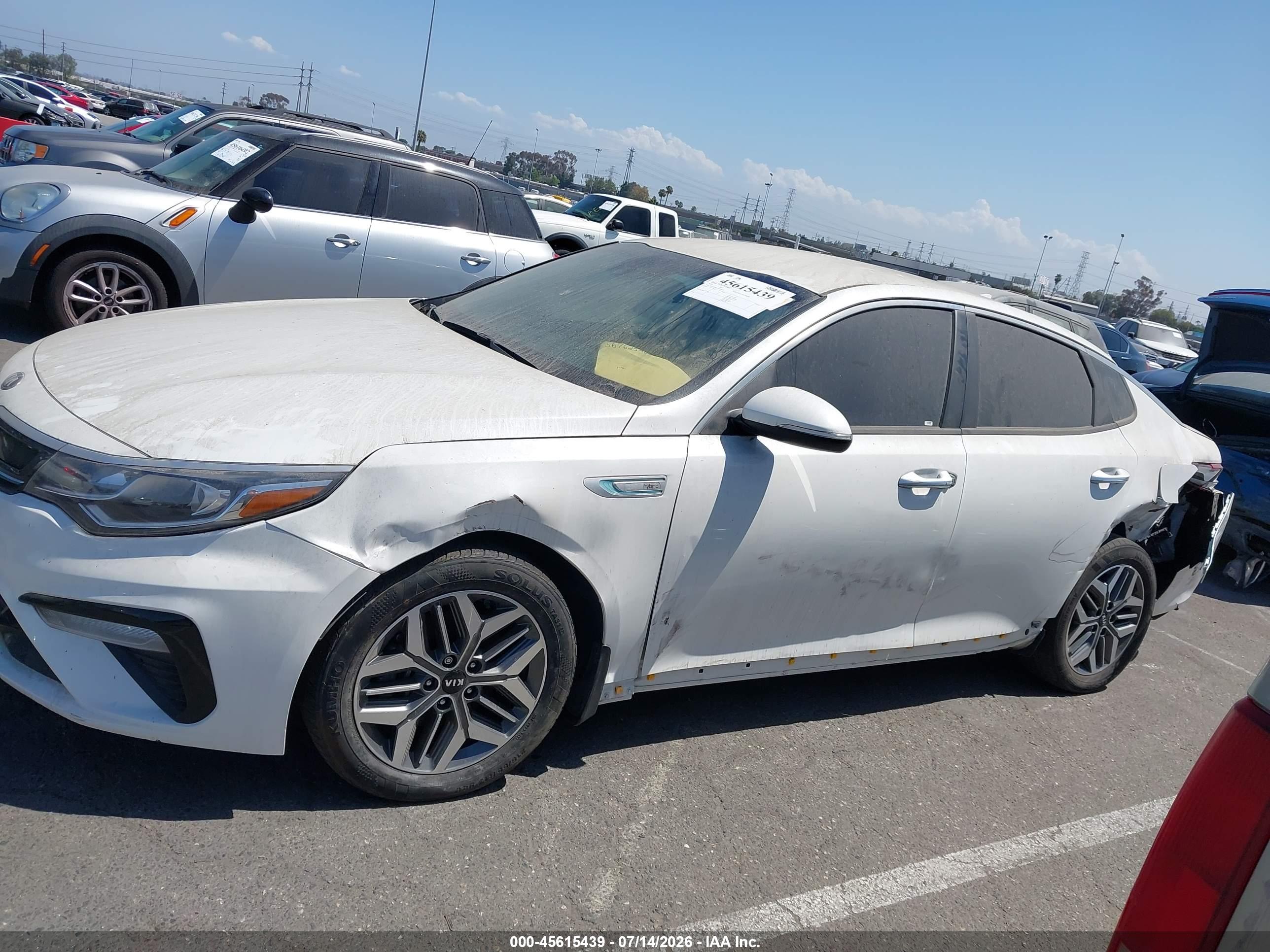 2020 KIA OPTIMA HYBRID EX