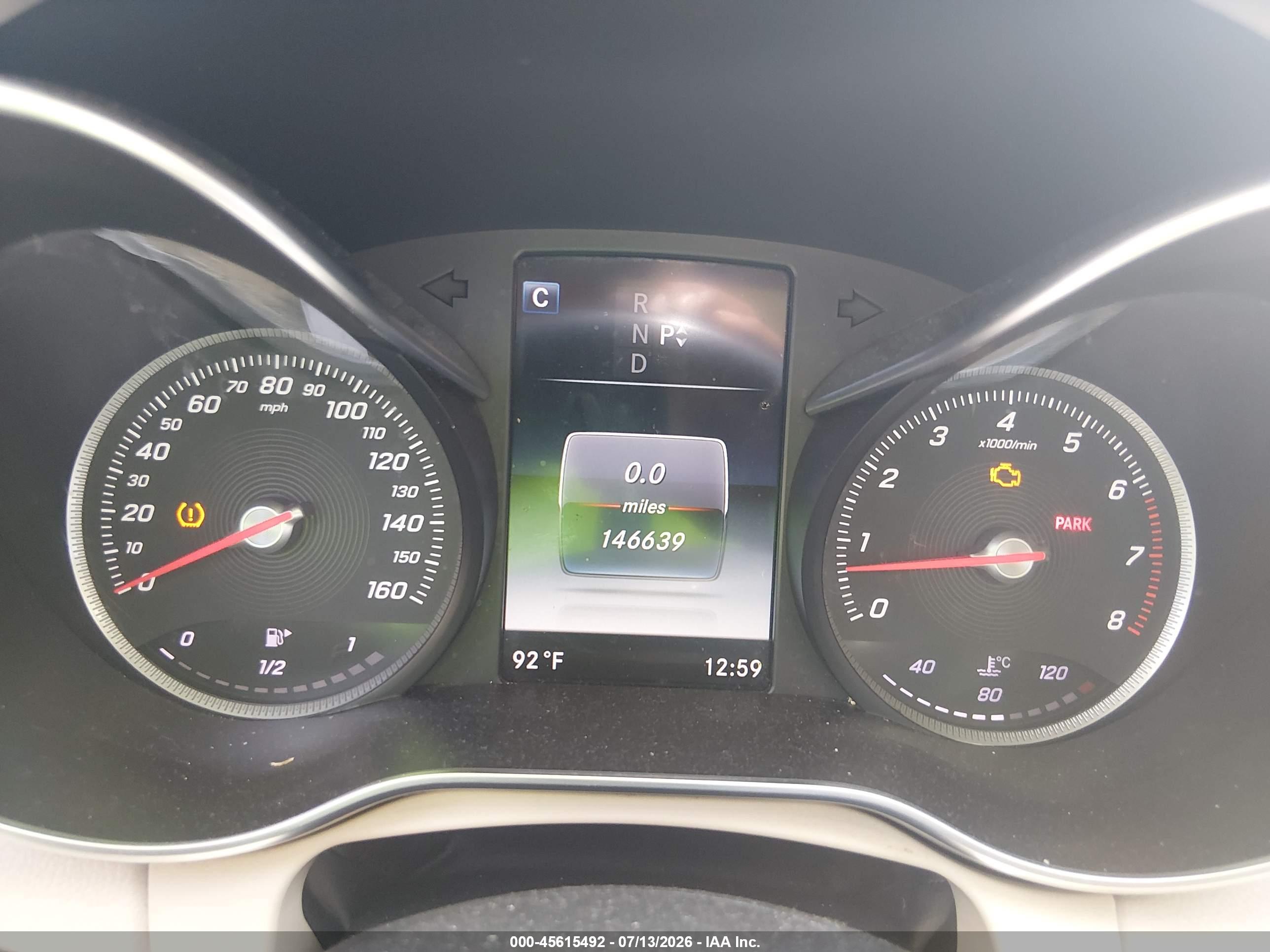 2016 MERCEDES-BENZ C 300 C300