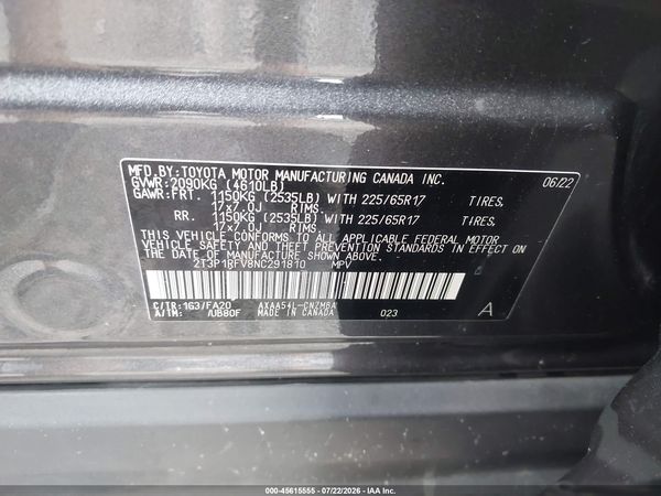 2022 TOYOTA RAV4 XLE