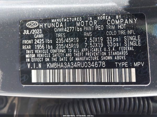 2024 HYUNDAI KONA N LINE