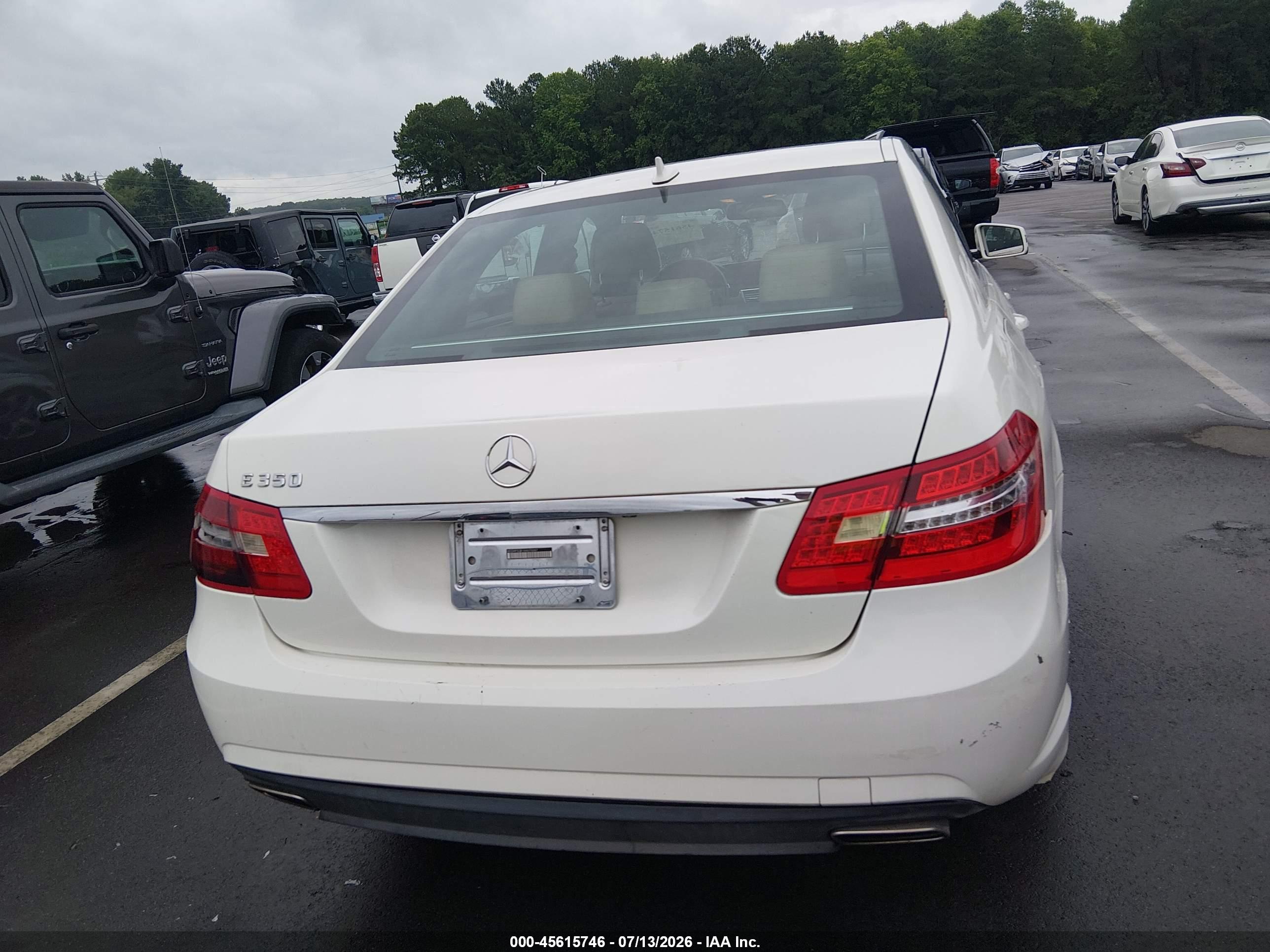 2010 MERCEDES-BENZ E 350 E350