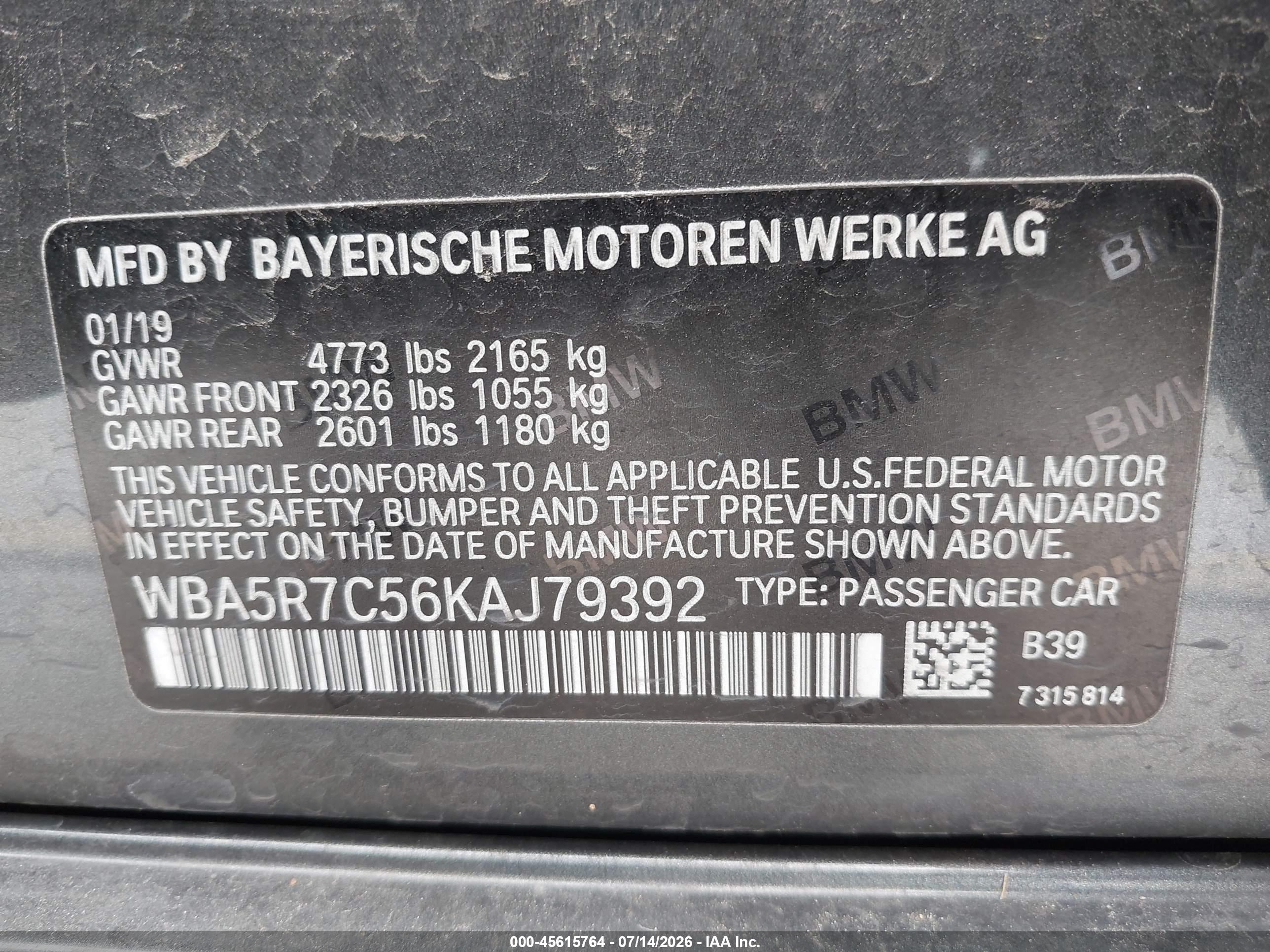 2019 BMW 330I XDRIVE