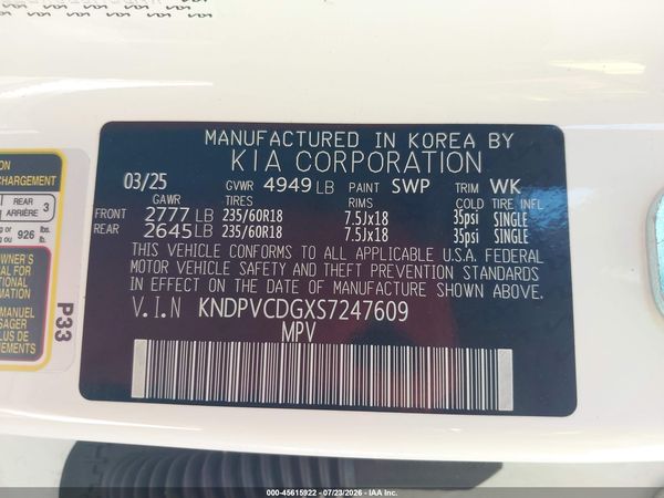 2025 KIA SPORTAGE HYBRID EX