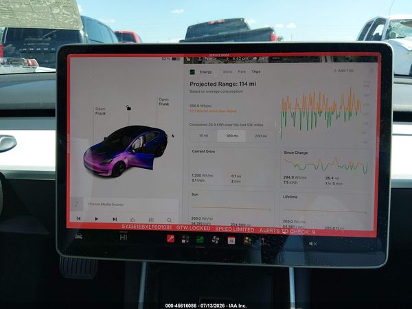 2020 TESLA MODEL 3