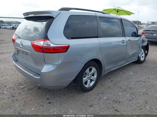 2016 TOYOTA SIENNA LE 8 PASSENGER