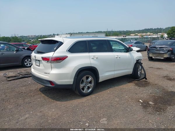 2016 TOYOTA HIGHLANDER LIMITED V6