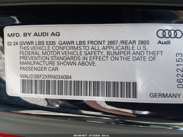 2024 AUDI A6