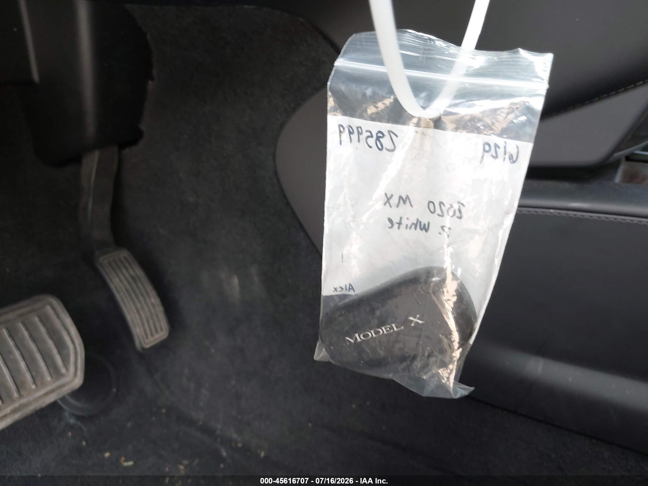 2020 TESLA MODEL X