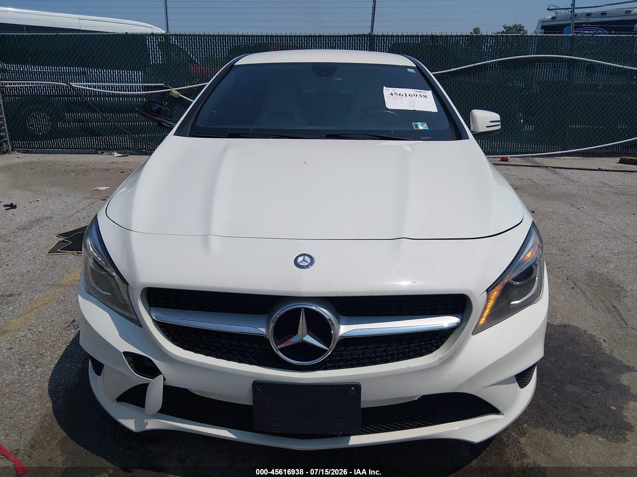 2014 MERCEDES-BENZ CLA 250 CLA250