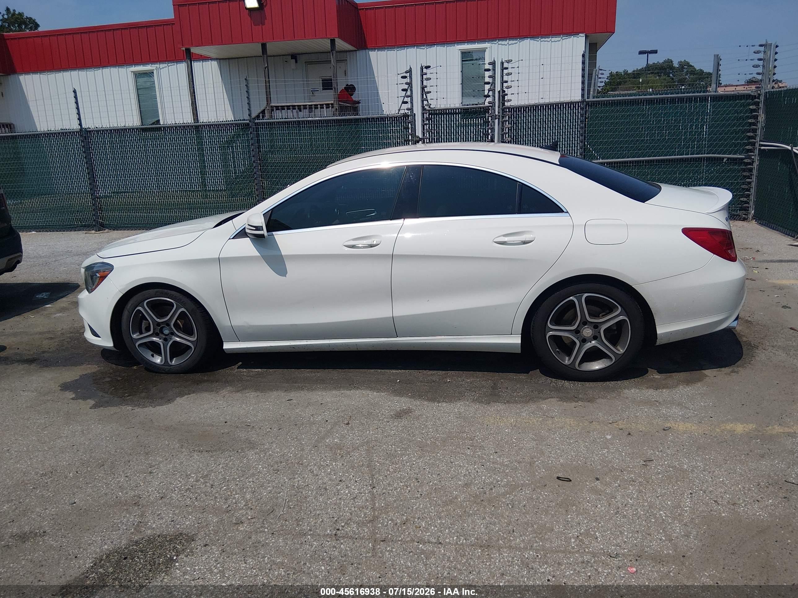 2014 MERCEDES-BENZ CLA 250 CLA250