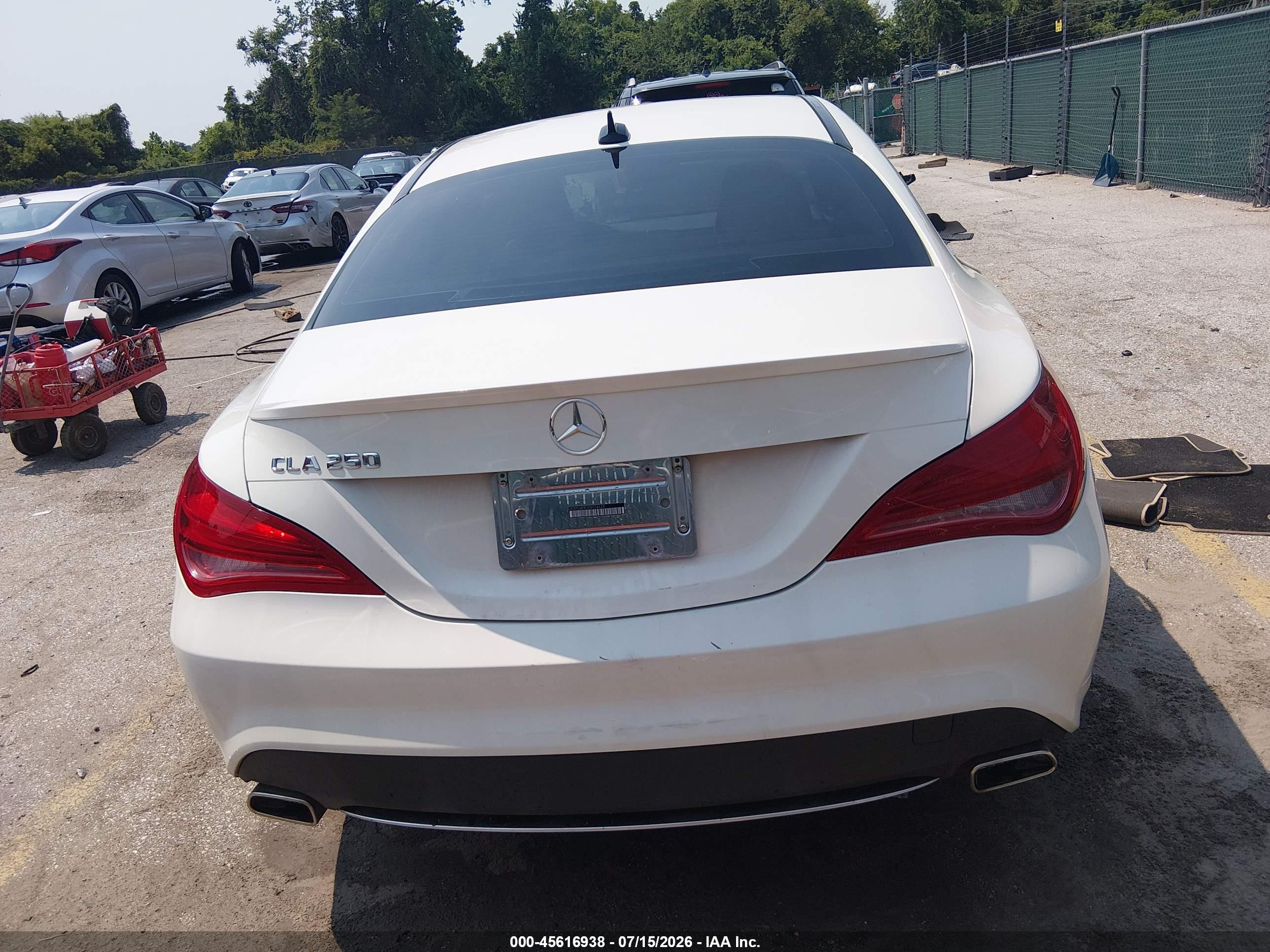 2014 MERCEDES-BENZ CLA 250 CLA250